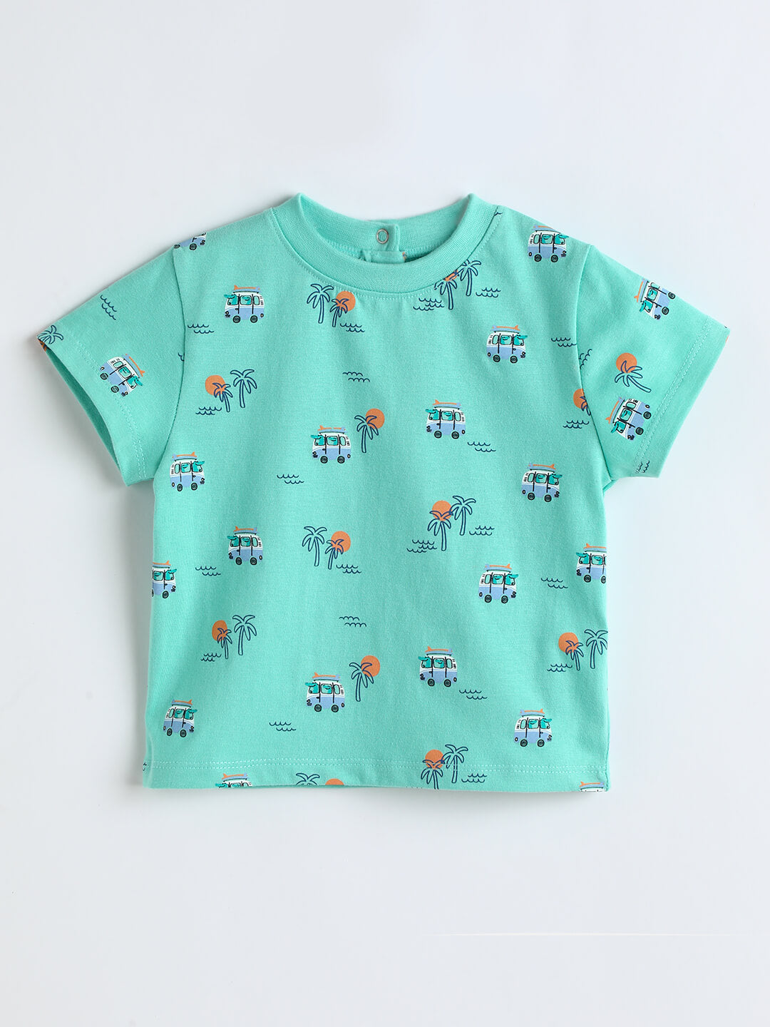 Milou Baby Boys Short Sleeve All-Over Print T-Shirt