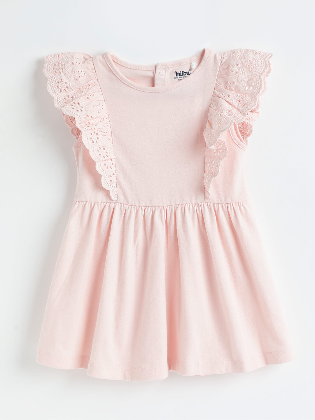 Milou Girls Flutter Sleeve Dress