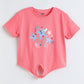 Milou Girls Front Knot Short sleeve Top