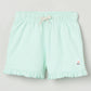 Milou Girls Knit Shorts Mint Green