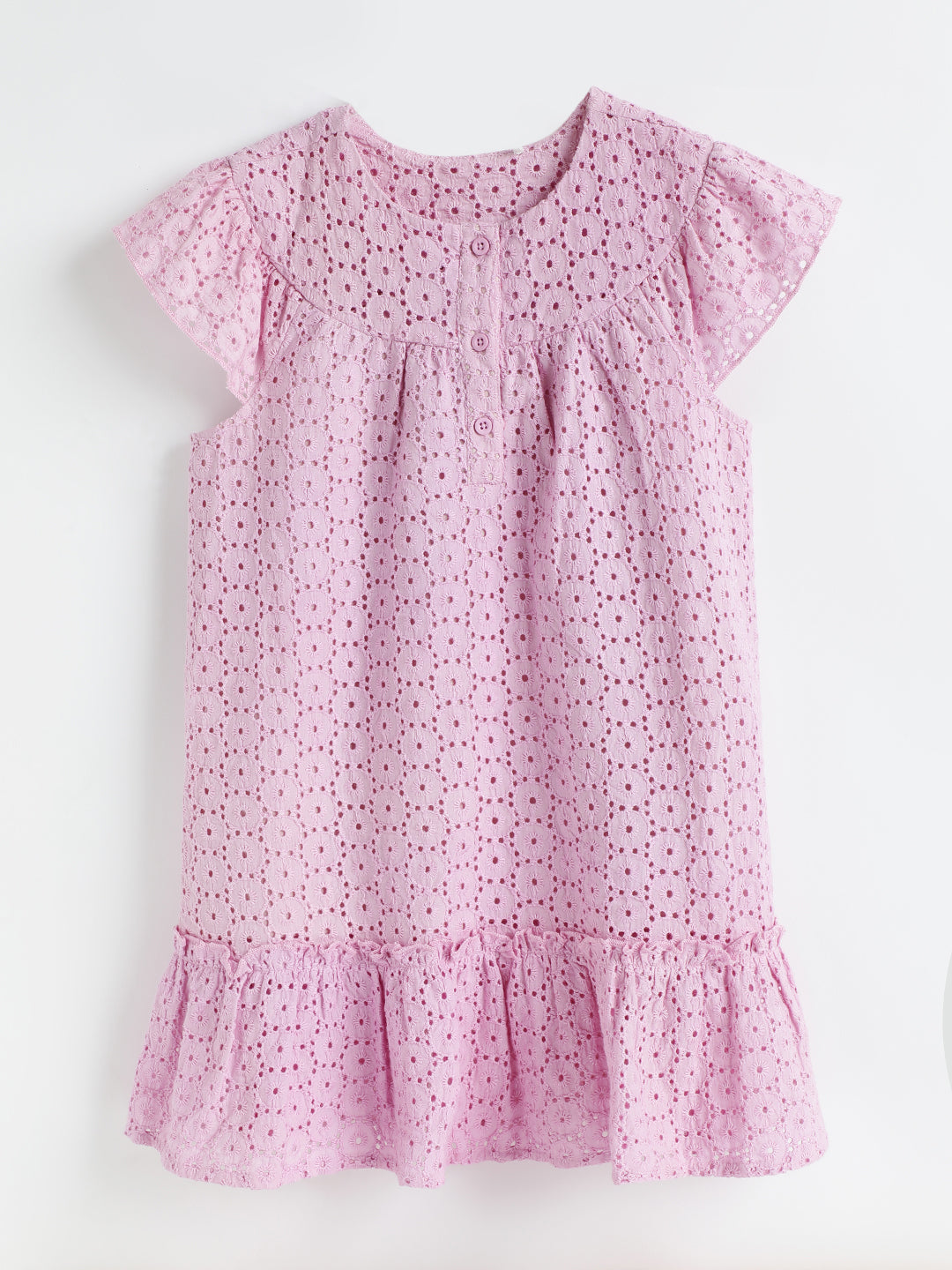 Milou Cotton Printed Dress -TGDRS005-LC