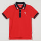 Milou Boys Red Polo T-Shirt