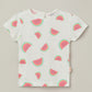 Milou Baby Girl  Watermelon All-Over Print  Short Sleeve T-Shirt