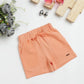 Baby Cotton Shorts | Apricot Adjustable Waist Shorts | Milou Kids