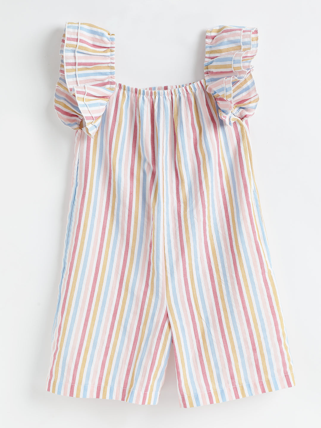 Milou Cotton Striped Dress -TGDRS009-MXCLRSTP