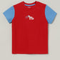 Milou Boys Cotton T-Shirt Red