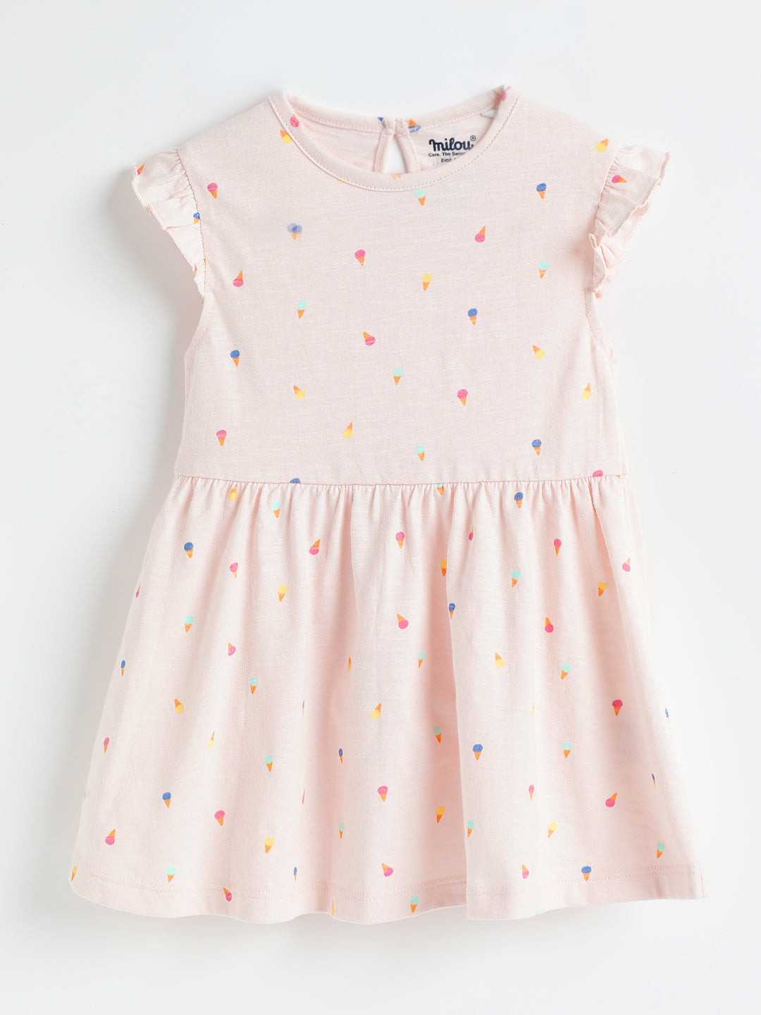 Milou Cotton Printed Dress - MGBBB011-PH AOP