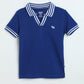 Milou Boys Electric Indigo Polo T-Shirt