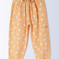 Milou Kids Girls Orange Cotton Trousers