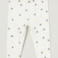 Milou Girls Printed Leggings White Floral Print