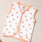 Milou New Born Unisex Cotton Sleeve less Jabala Pack of 3