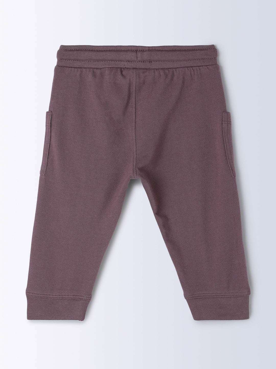 Milou Kids Cotton Solid Jogger Bio Washed Pants for Boys 4471118