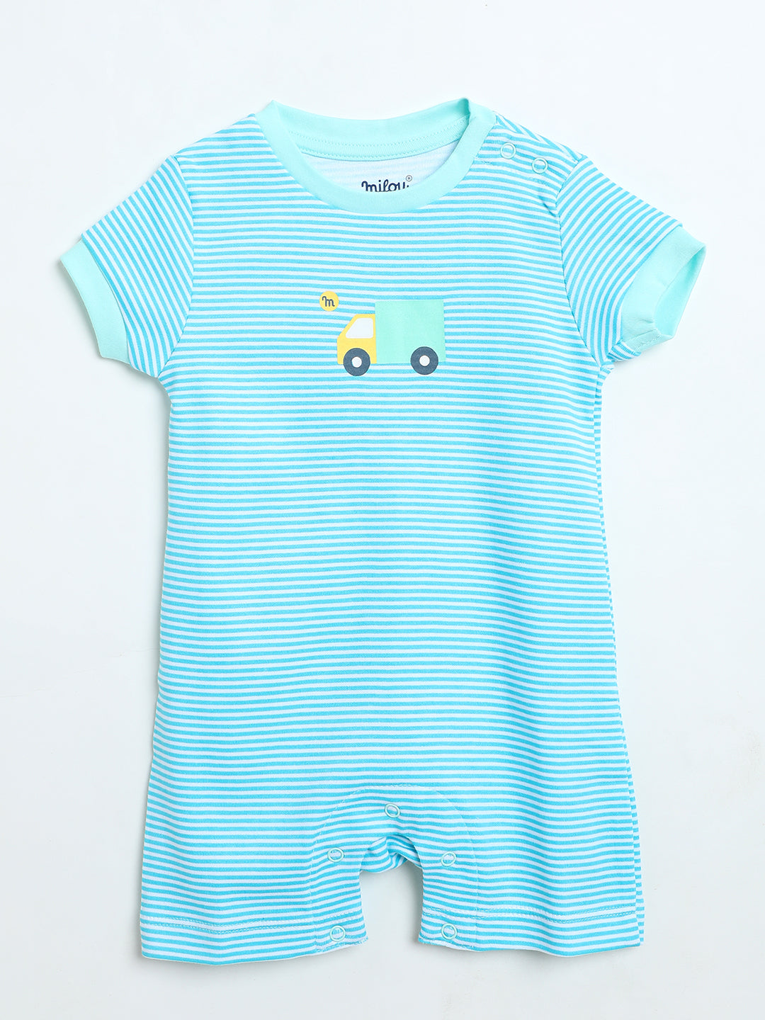 Milou Newborn Baby Romper Gift Set Blue Set