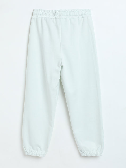 Milou Girls Country Air Loopknit Joggers White