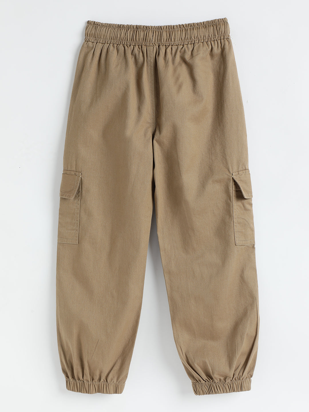 Milou Kids Cotton Solid woven Pants for Boys TBNCTRS059-TN