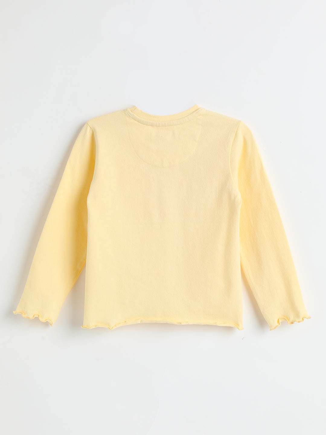 Milou Cotton Full Sleeves Bio Washed Printed T-Shirt -NPSTG007-BACR