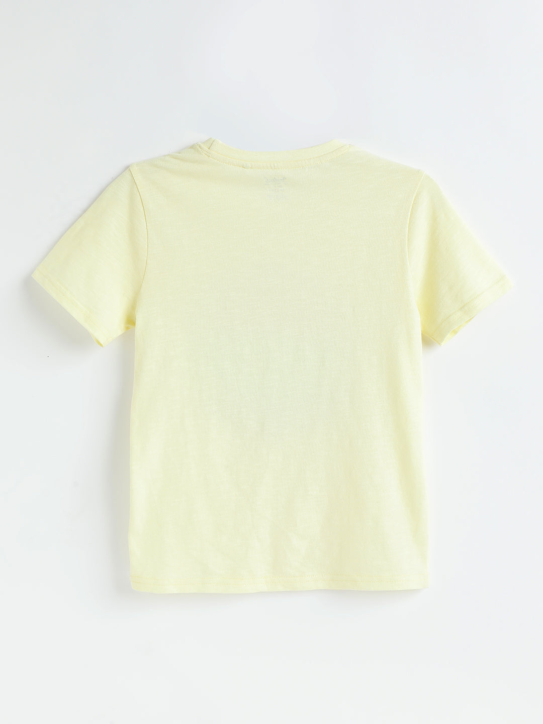 Cotton Half Sleeve Bio-Washed Printed T-Shirt