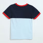 Milou Boys Navy Blue Graphic T-Shirt