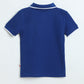 Boys Electric Indigo Piqué Polo T-Shirt | Kids Classic Polo
