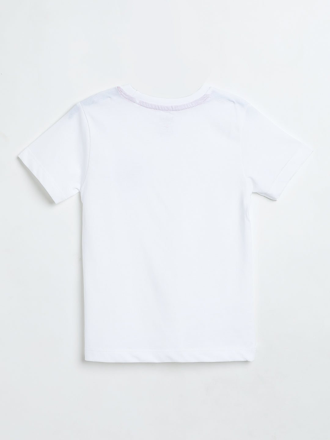 Milou Boys White Single Jersey T-Shirt