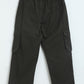 Milou Boys Olive Linen Cargo Pants
