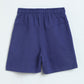 Milou Boys Skipper Blue Loopknit Shorts