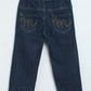 Milou Boys Dark Blue Cotton Denim Jeans | Comfortable Kids Everyday Pants