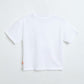 Milou Baby Boys Graphic T-Shirt Vehicle Print White