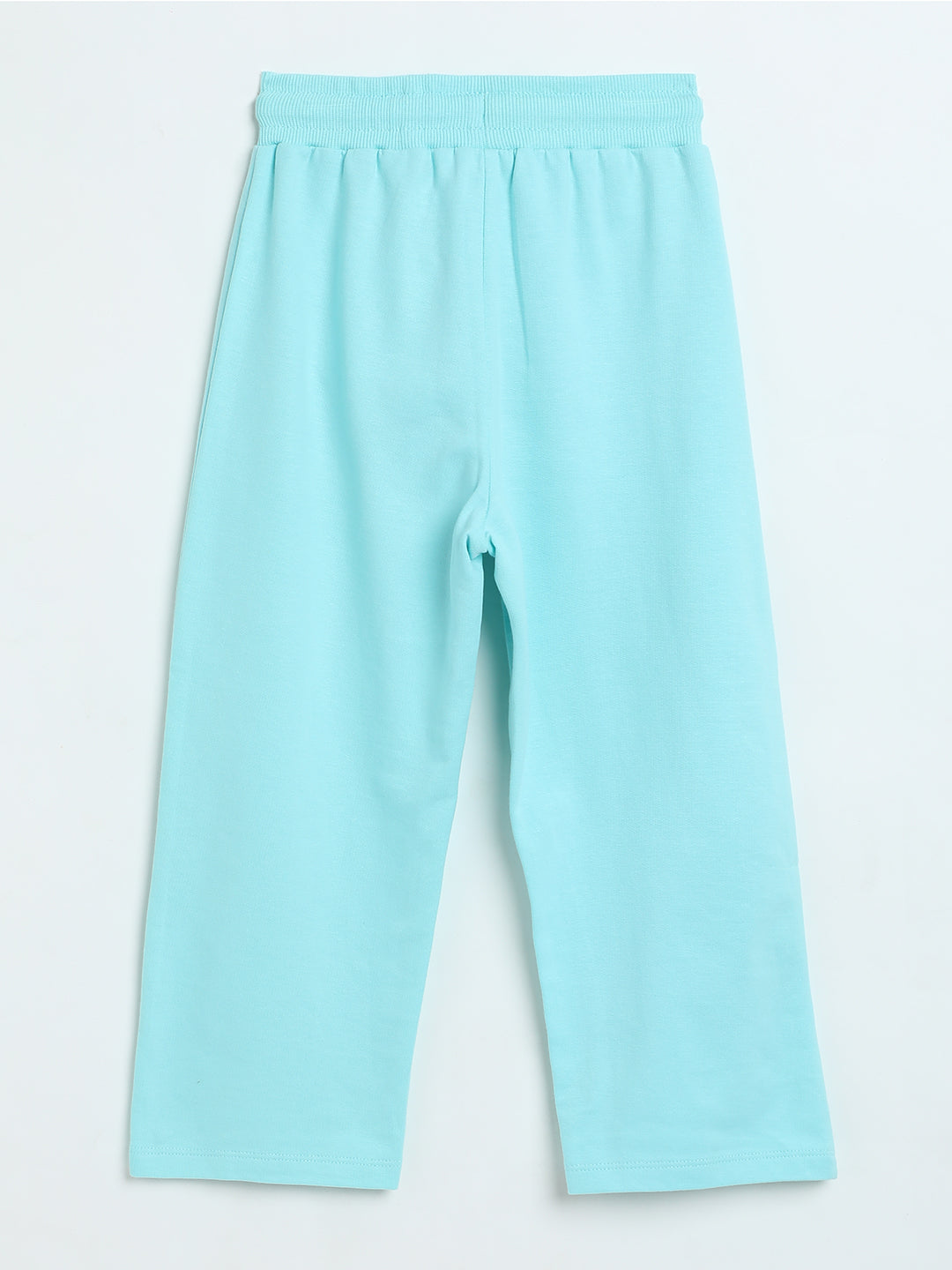 Milou Girls Turquoise Loopknit Sweatpants