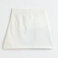 Milou Kids Girls Cotton Bio-Washed Printed Skirt White
