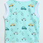 Cotton Sleeveless Bio Washed Printed Jhabla Set of 3