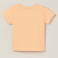 Milou Boys Bio-Washed T-Shirt & Shorts Set Peach & Blue