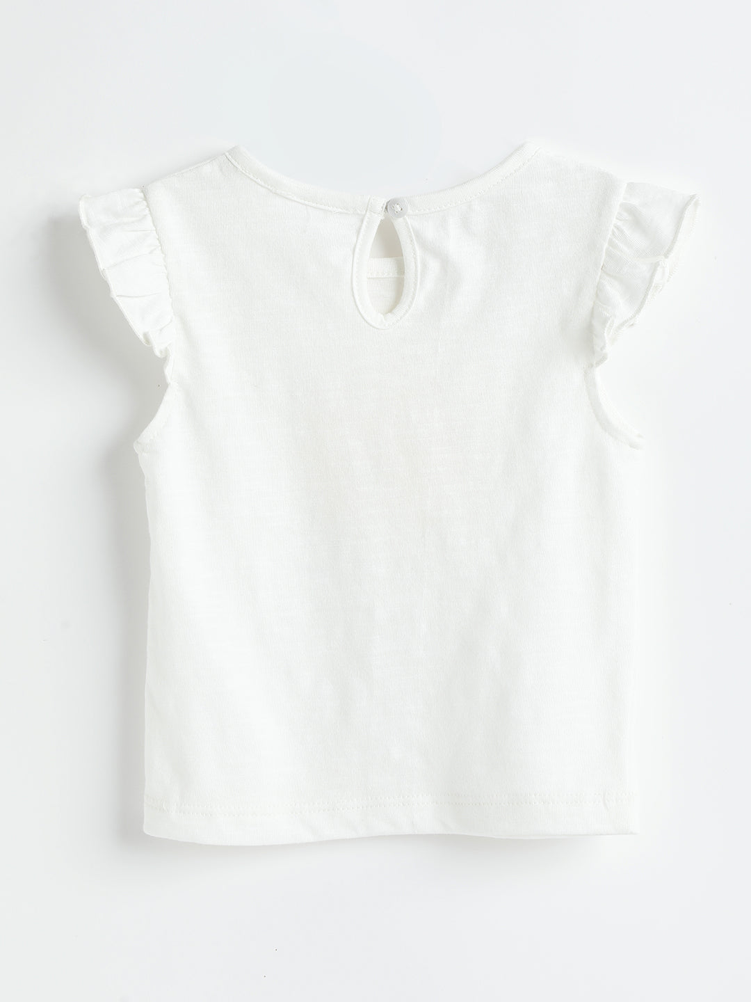 Milou Kids Cotton Bio Washed Printed Top for Girls -MGBBG006-WA