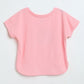 Milou Girls Metallic Unicorn Boxy T-Shirt