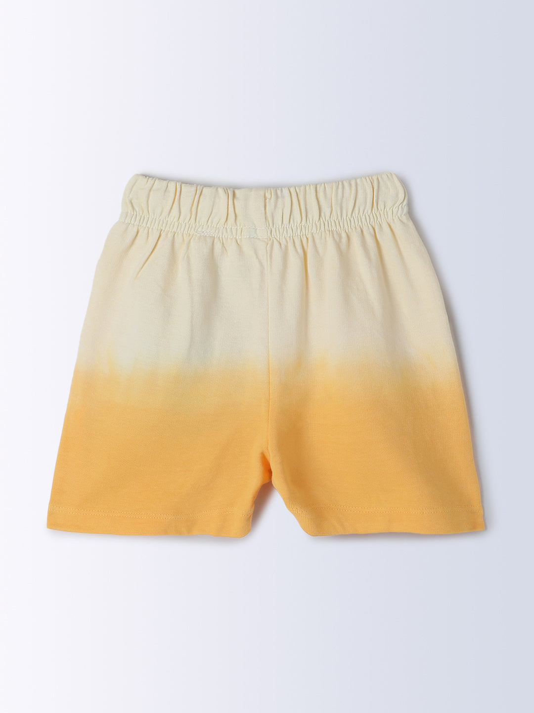 Milou Kids Cotton Ombre Knee Length Bio Washed Shorts for Boys TBNCSH045