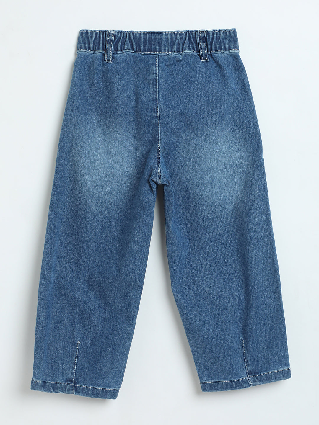Milou Girls Light Blue Denim Pants