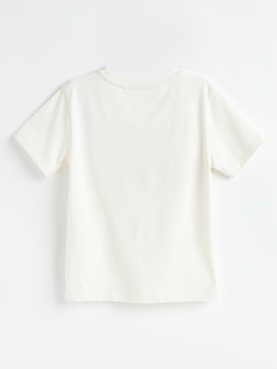 Milou Cotton Half Sleeves Bio Washed Printed T-Shirt -NPSBB006-WSPWH
