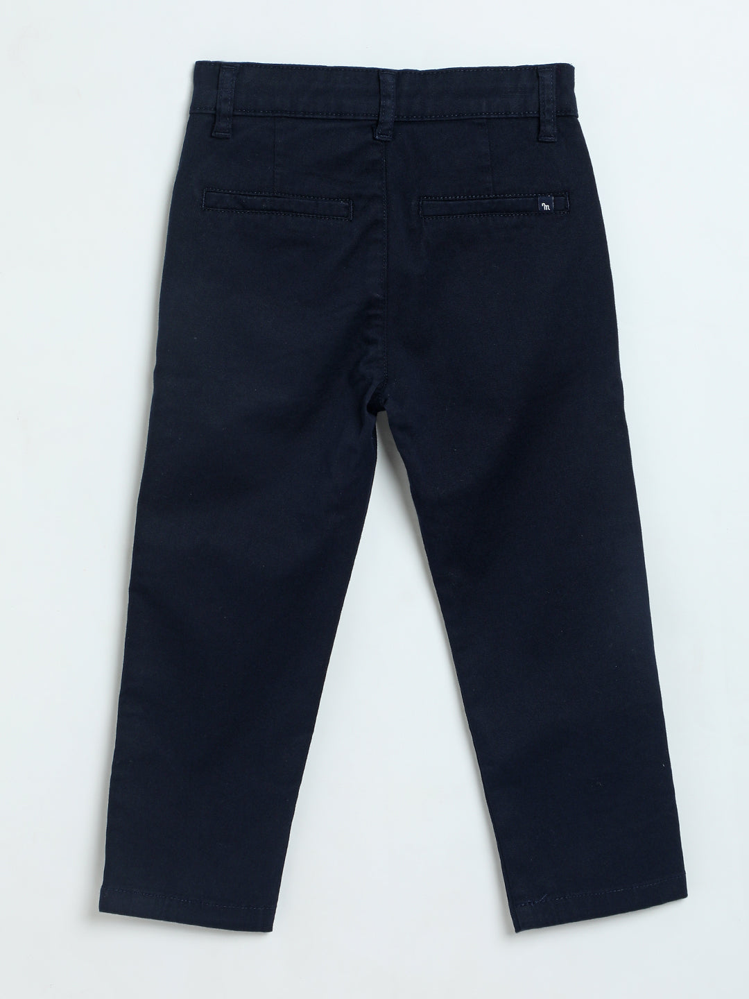 Milou Boys Navy Poplin Trousers