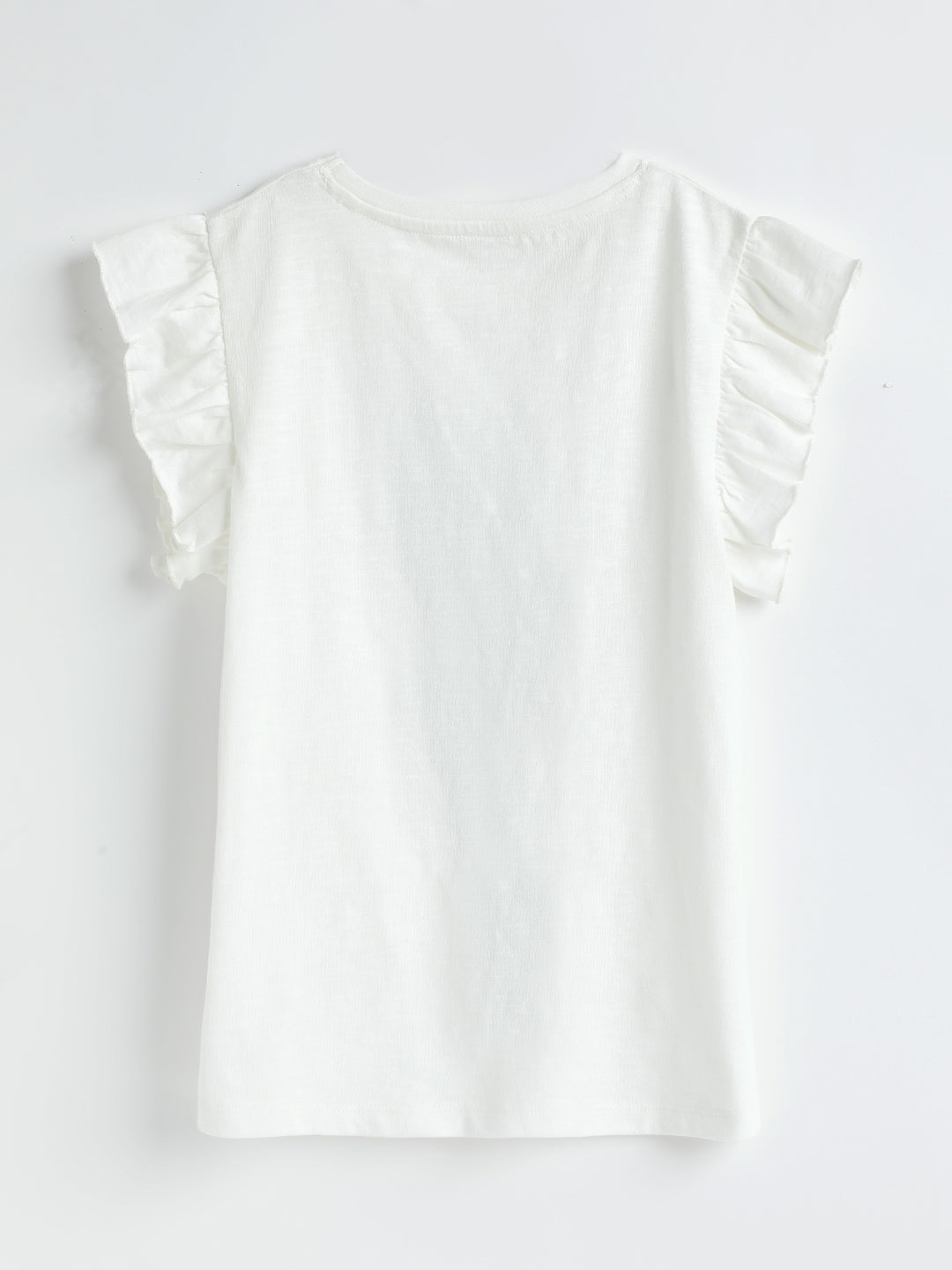 Milou Kids Cotton Bio Washed Printed Top for Girls -MGBTG010-WA