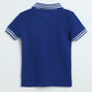 Milou Boys Electric Indigo Polo T-Shirt