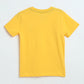 Milou Boys Yellow Round Neck T-Shirt – Soft Everyday Kids wear