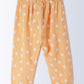 Milou Kids Girls Orange Cotton Trousers
