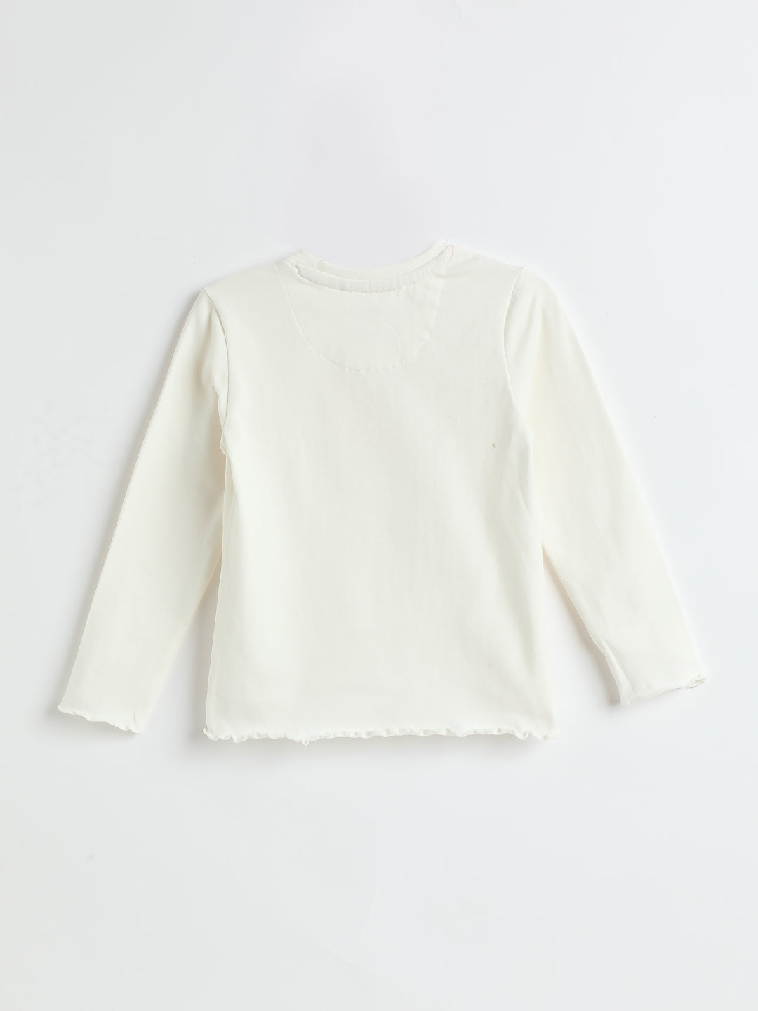 Milou Cotton Full Sleeves Bio Washed Printed T-Shirt -NPSTG002-WSPWH