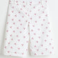Milou Boys Woven Shorts White Print