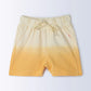 Milou Boys Ombre Bio-Washed Shorts Yellow