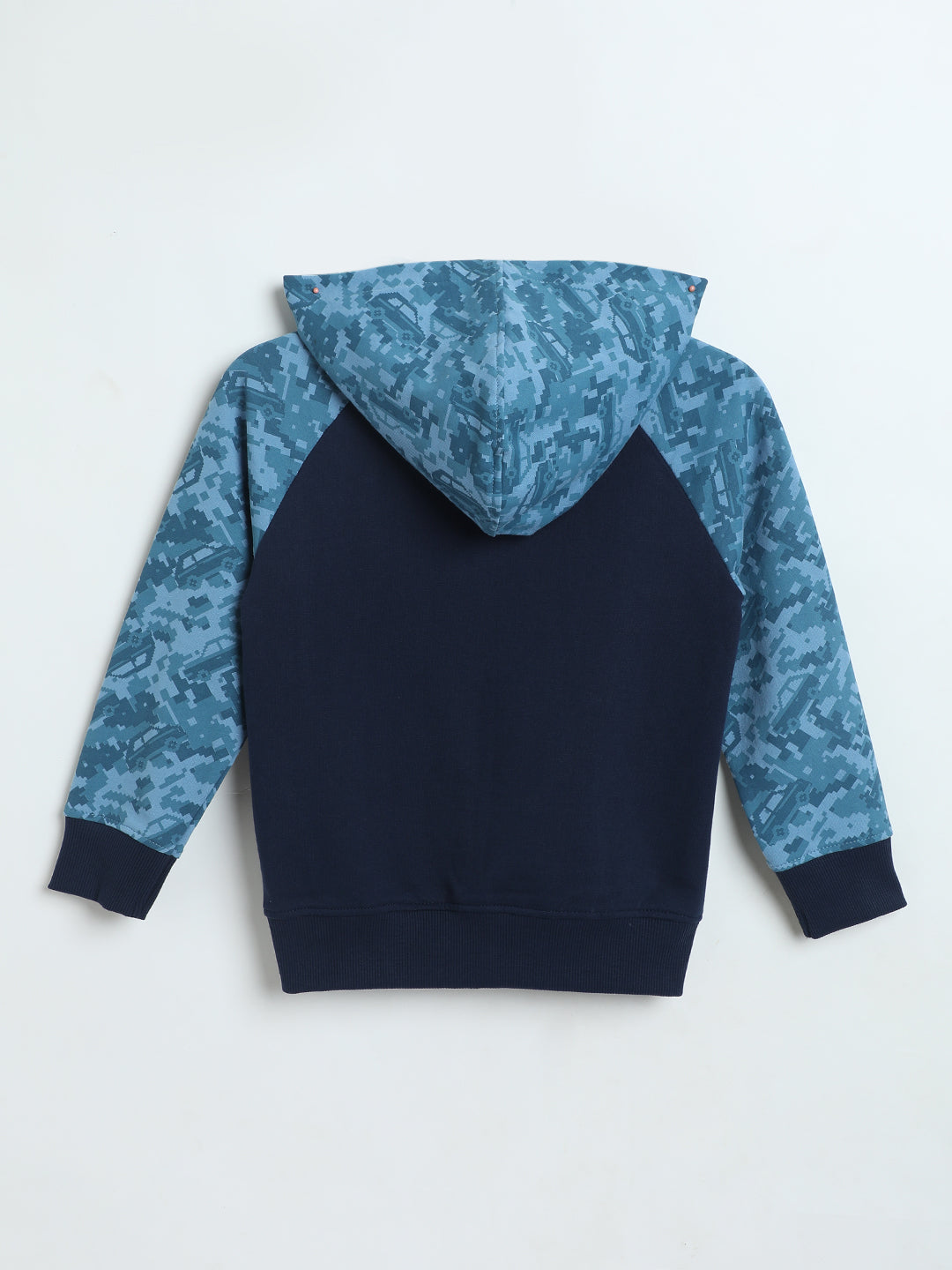 Milou Boys Sweatshirt Indigo Blue Graphic Print