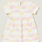 Milou Girls Cotton Solid Bio-Washed Dress Tie Dye Print