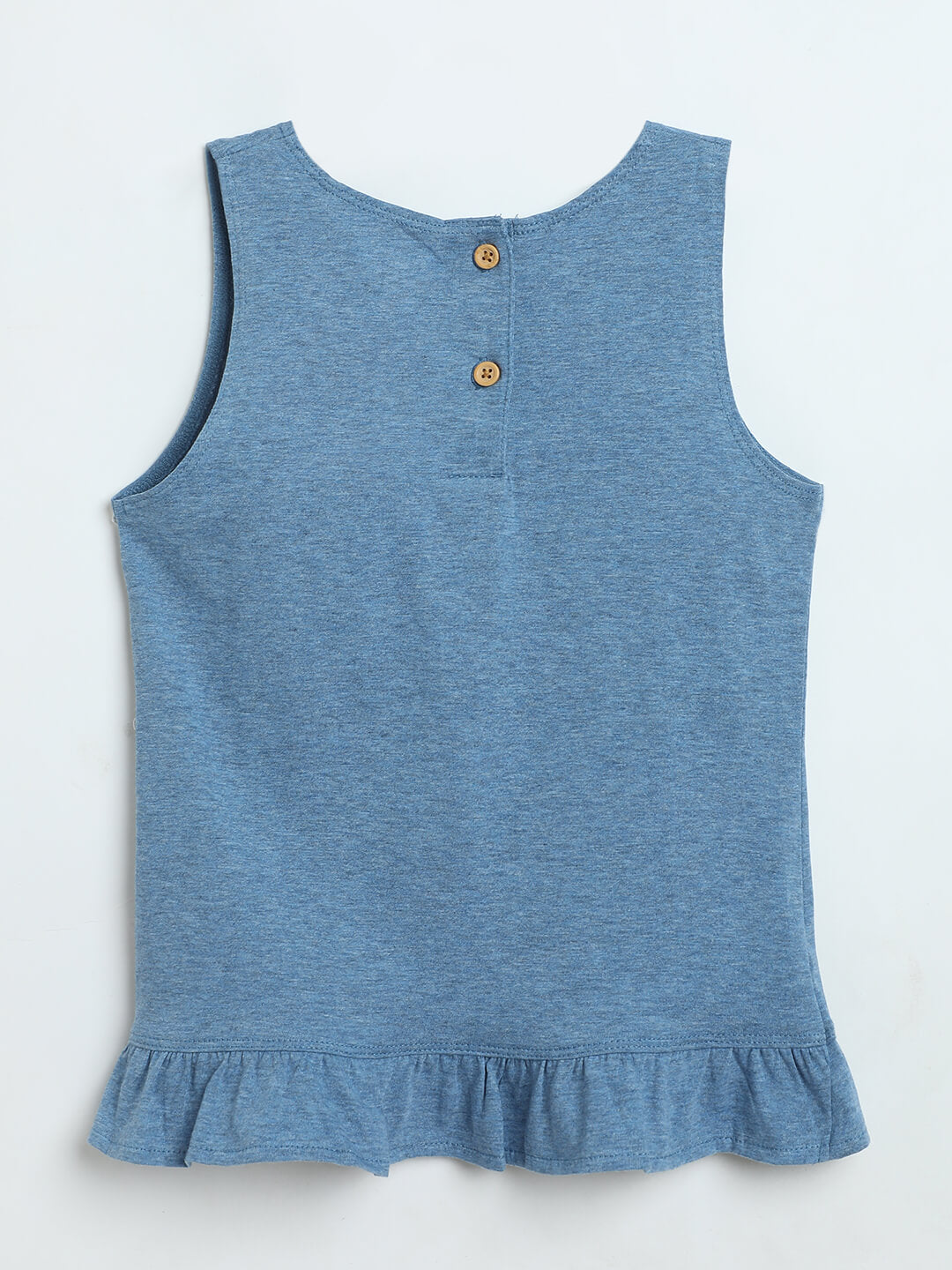 Milou Girls Pure Cotton Sleeveless Top