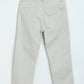 Milou Boys Off White Woven Linen Trousers