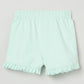 Milou Girls Knit Shorts Mint Green